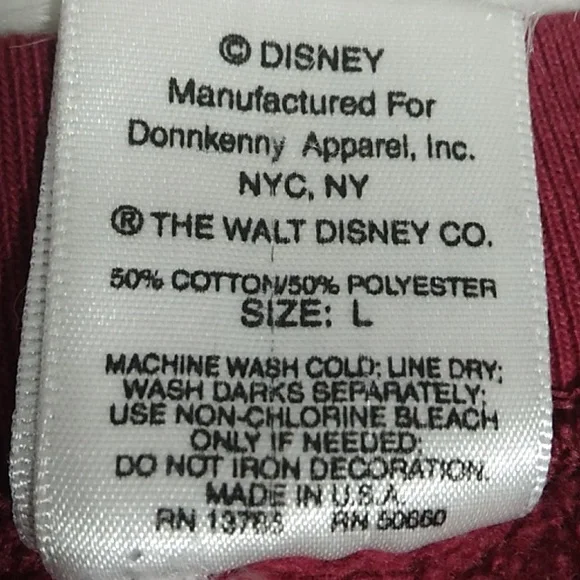 SALE! RARE! 90's Vintage Ultimate Boss Mickey Mouse Sweater Sz.L (BX14) - Picture 9 of 11